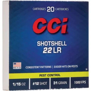 CCI Shotshell 22LR Ammo 31 Grain Lead Shot - Handguns | Polymer80 Warehouse