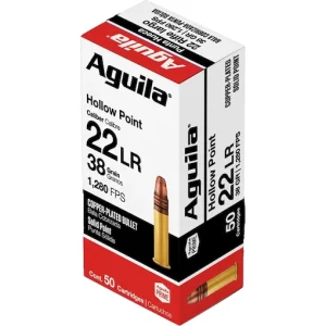 Aguila Super Extra High Velocity 22LR Ammo 38 Grain Plated Hollow Point - Fast Ship - Glock Switches - Polymer80 Warehouse