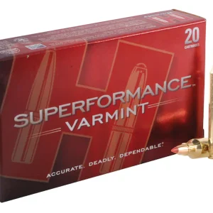 Hornady Superformance Varmint 204 Ruger Ammo 40 Grain Hornady V-Max Polymer Tip 500rounds - Ammunition - Polymer80 Warehouse