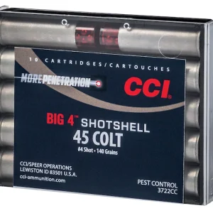 CCI Big 4 Shotshell 45 Colt (Long Colt) Ammo 140 Grain Lead Shot 200 rounds - Handguns | Polymer80 Warehouse